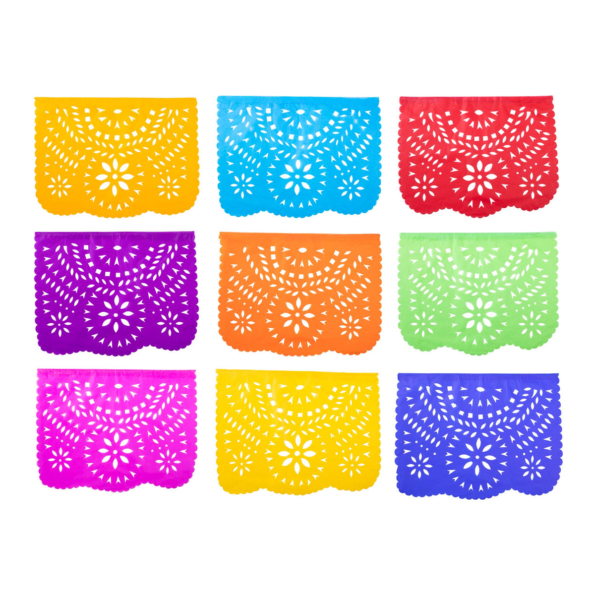 Papel Picado All Fiestas Banner