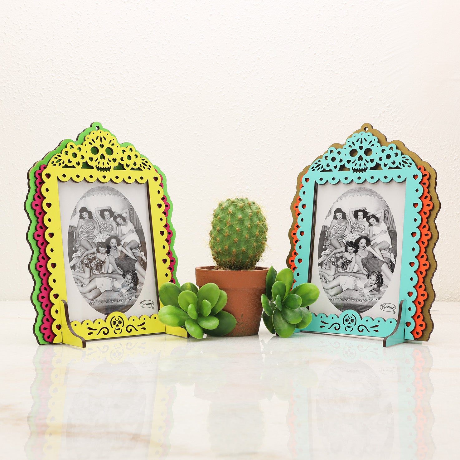 "Papel Picado" Photo Frame (4"x6")