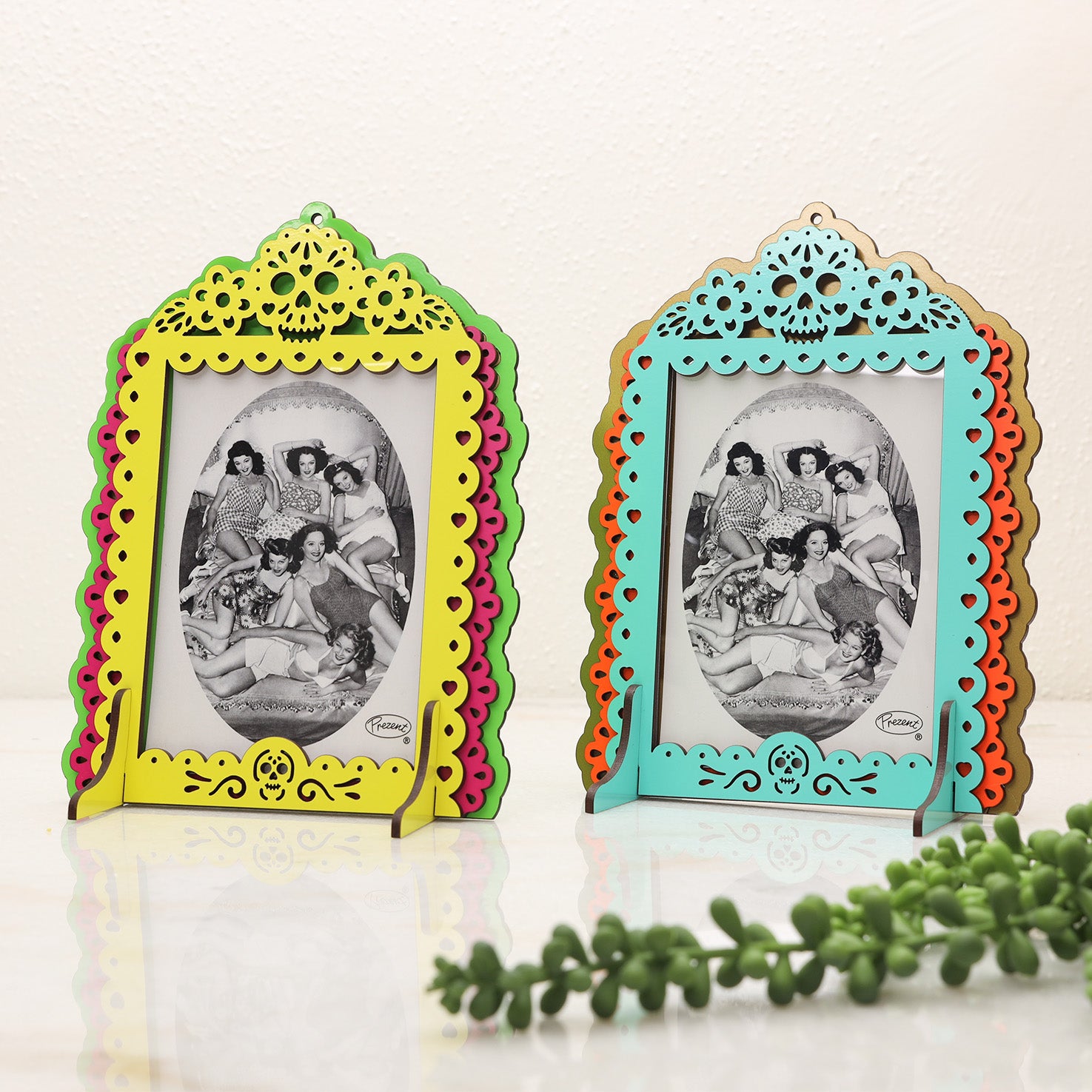 "Papel Picado" Photo Frame (4"x6")