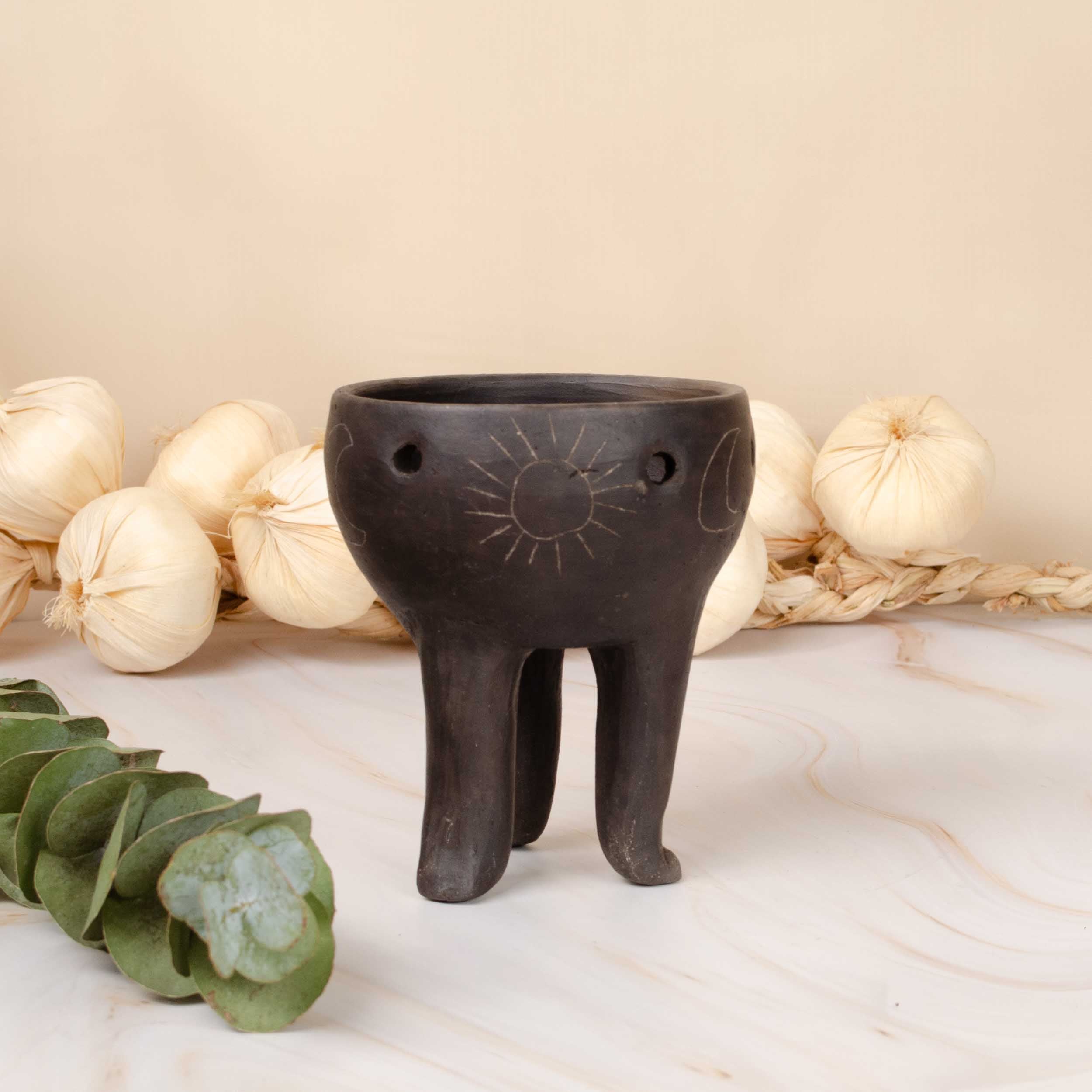 Small Atzompa Clay Copalera