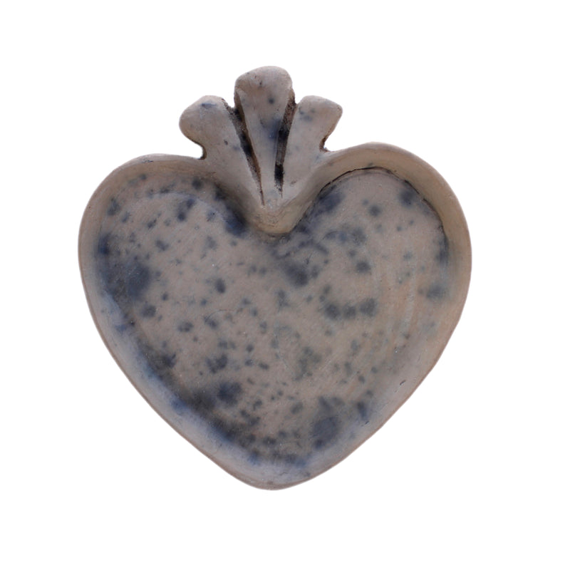 Corazón de Atzompa Clay Heart Serving Plate