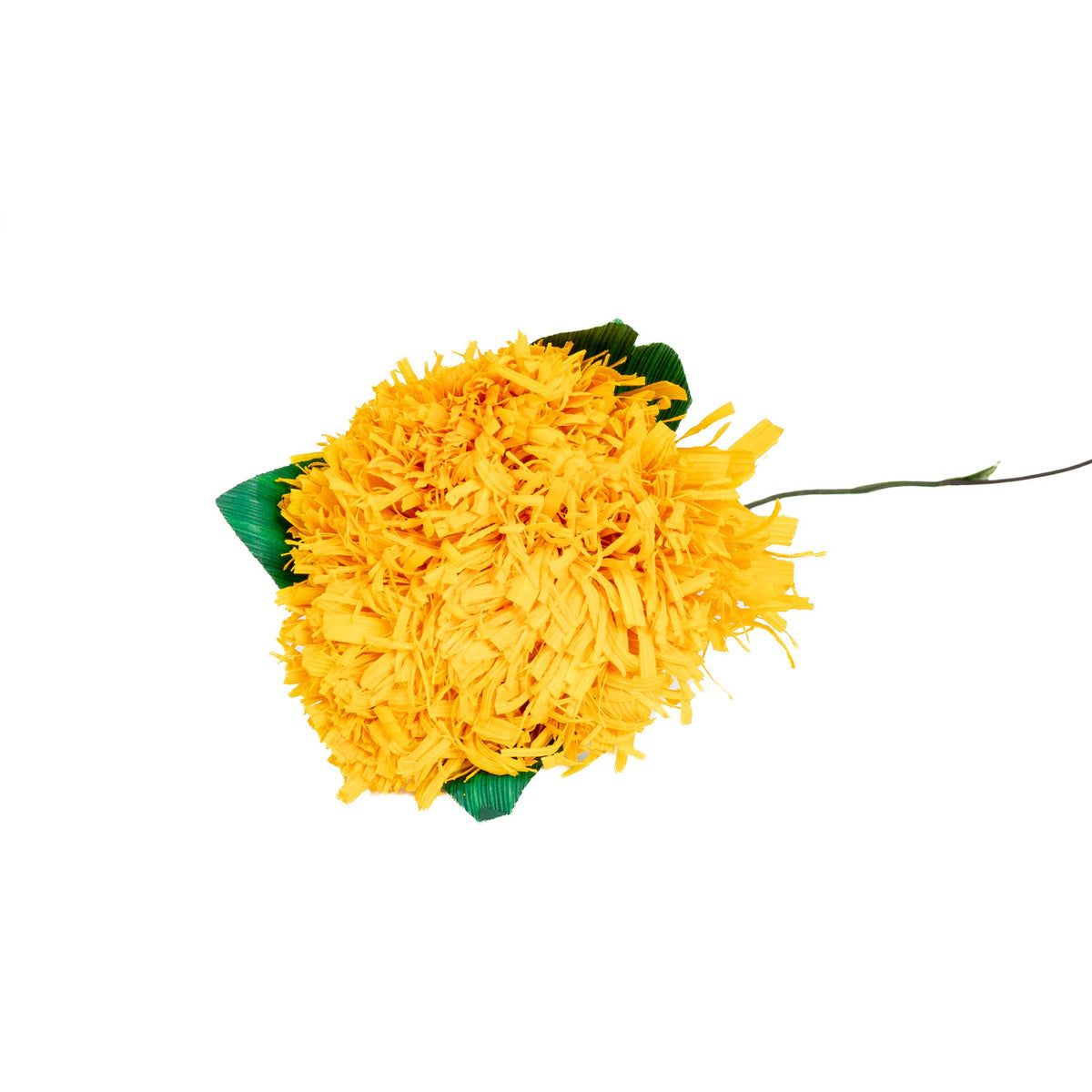 Cornhusk Cempasúchil (Marigold) Flower