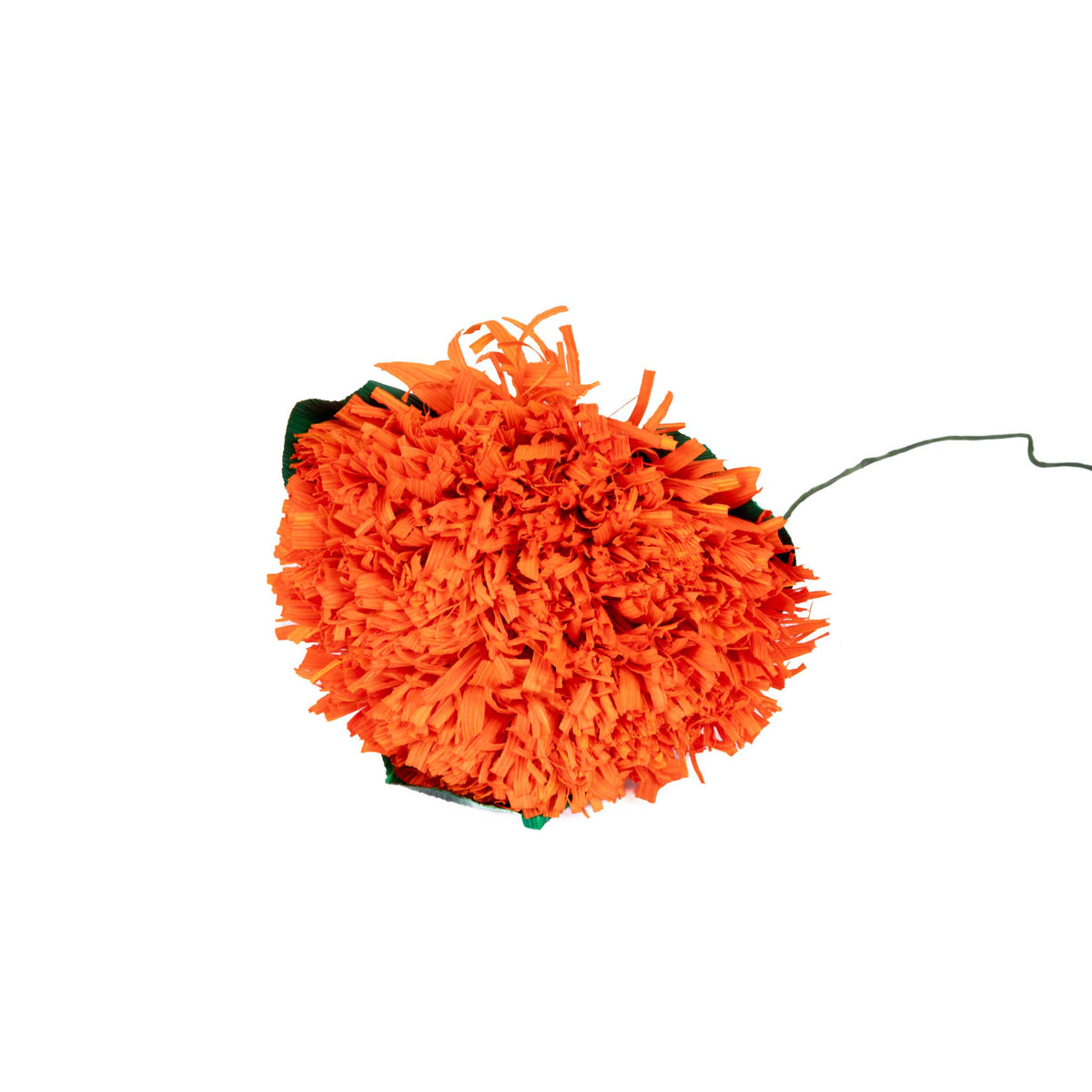 Cornhusk Cempasúchil (Marigold) Flower
