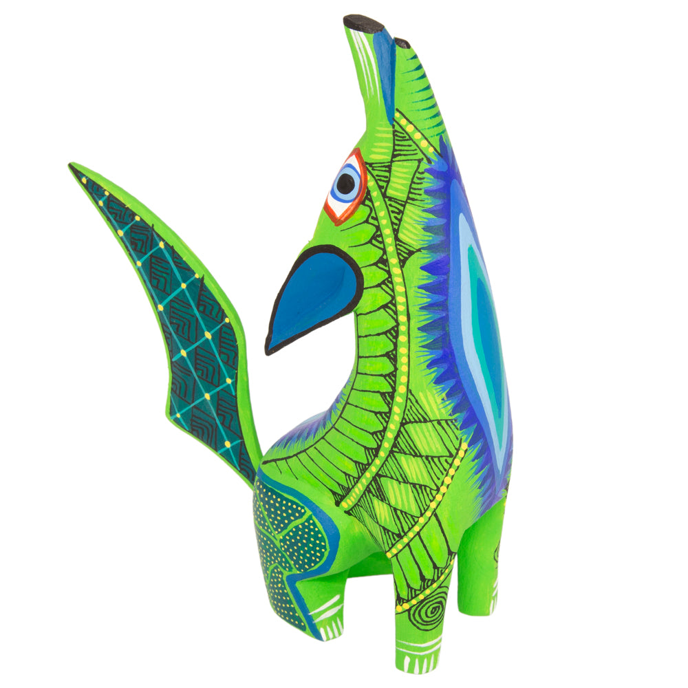 X-Large Coyote Alebrije with Frets