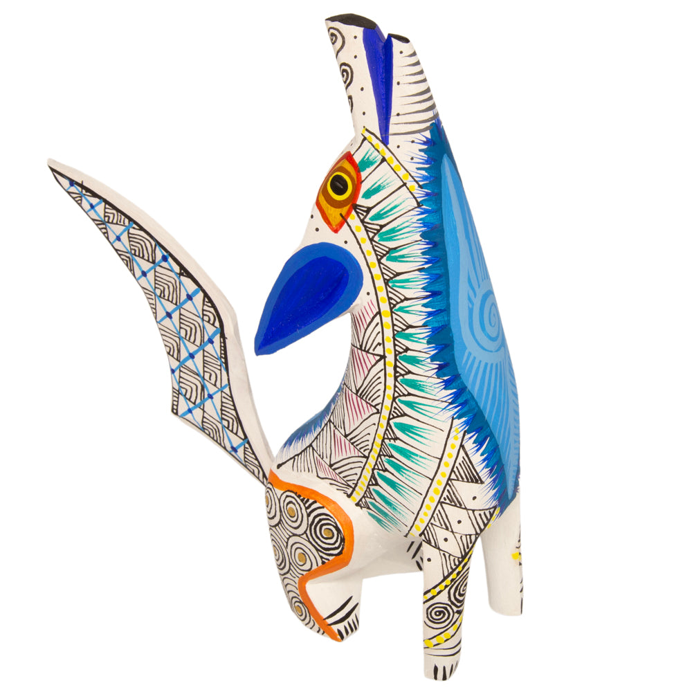 X-Large Coyote Alebrije with Frets
