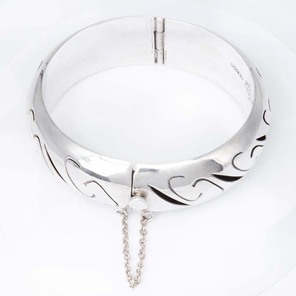 Vintage Sterling Silver Cuff Bracelet