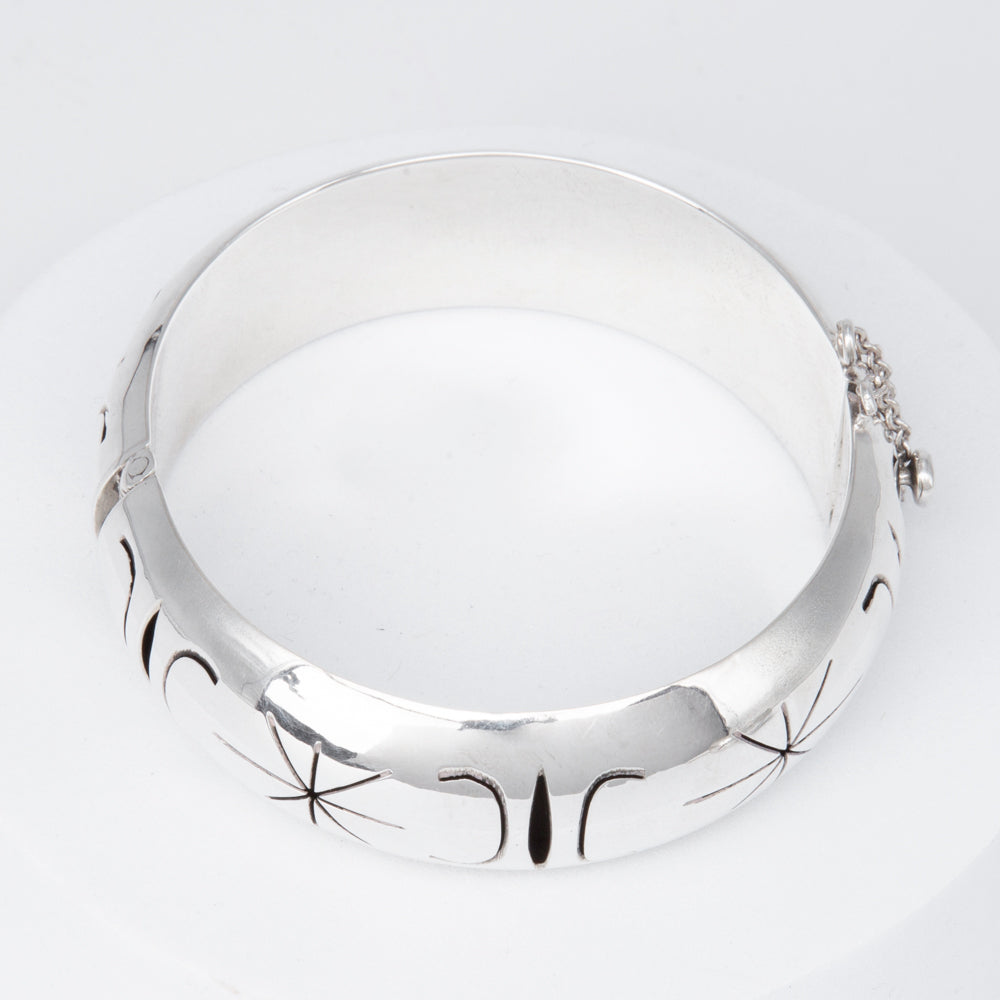 Vintage Sterling Silver Cuff Bracelet