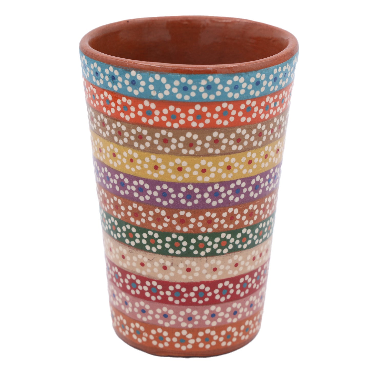 Capula Hand-Painted Clay Cup