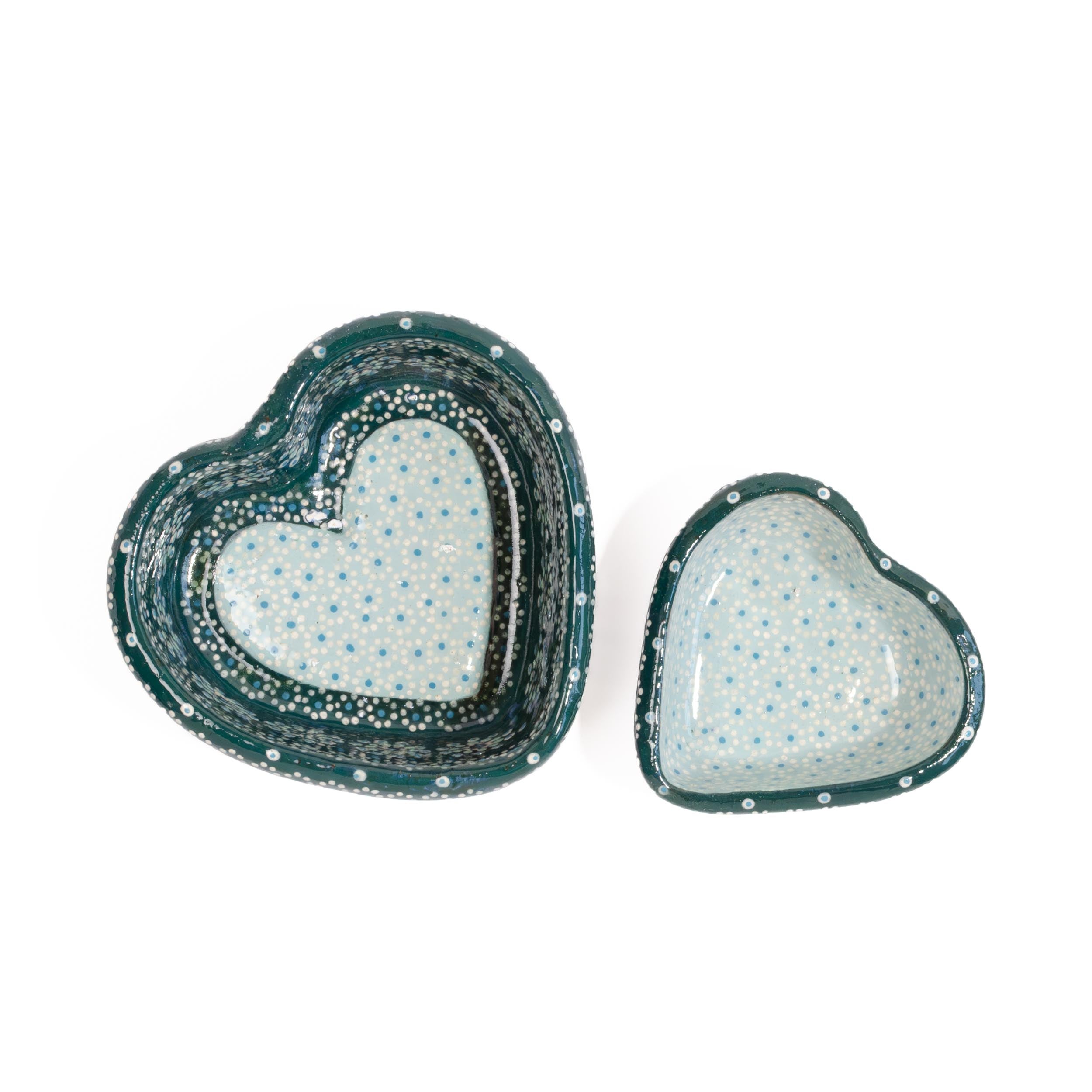 Capula Heart Dish Trinket Set