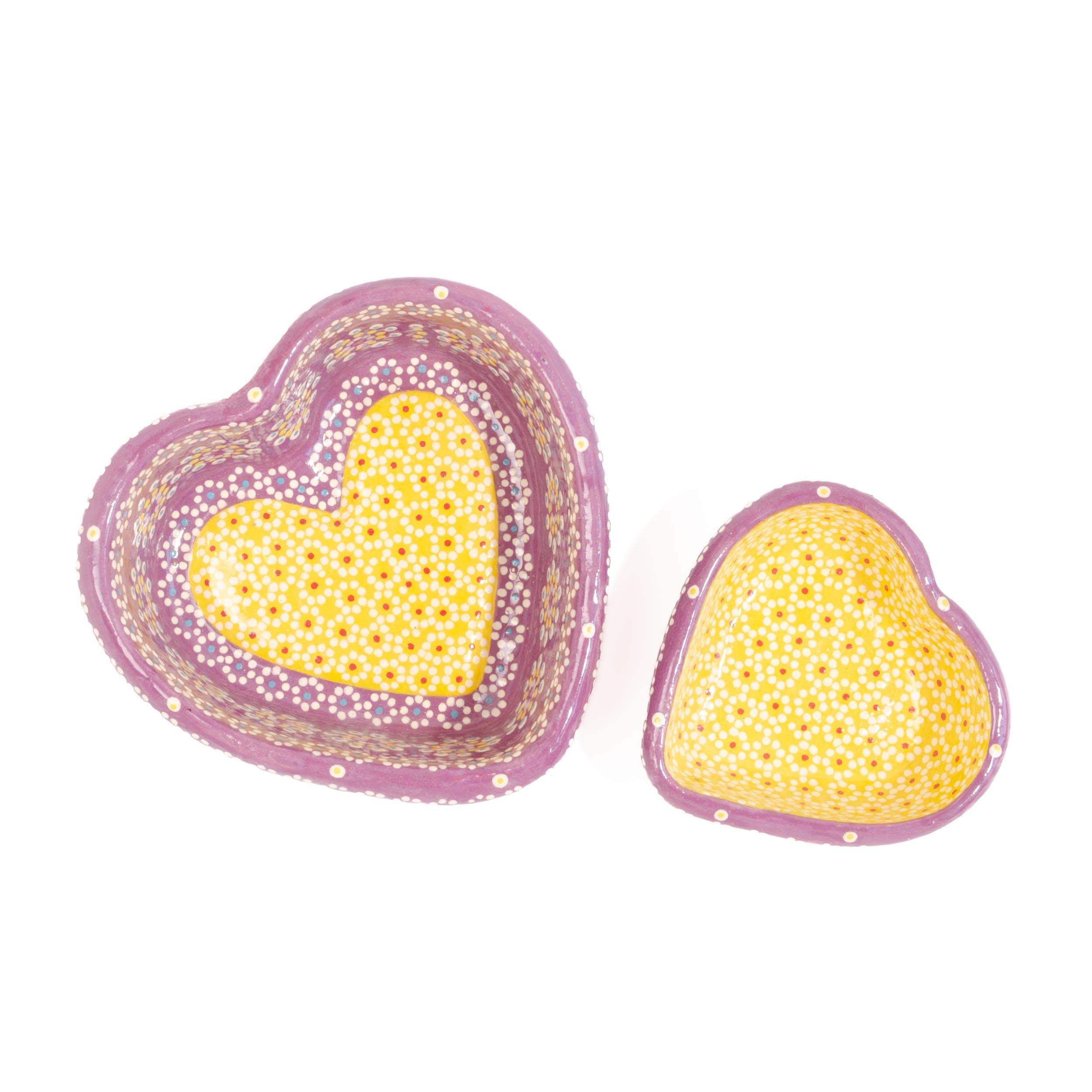 Capula Heart Dish Trinket Set