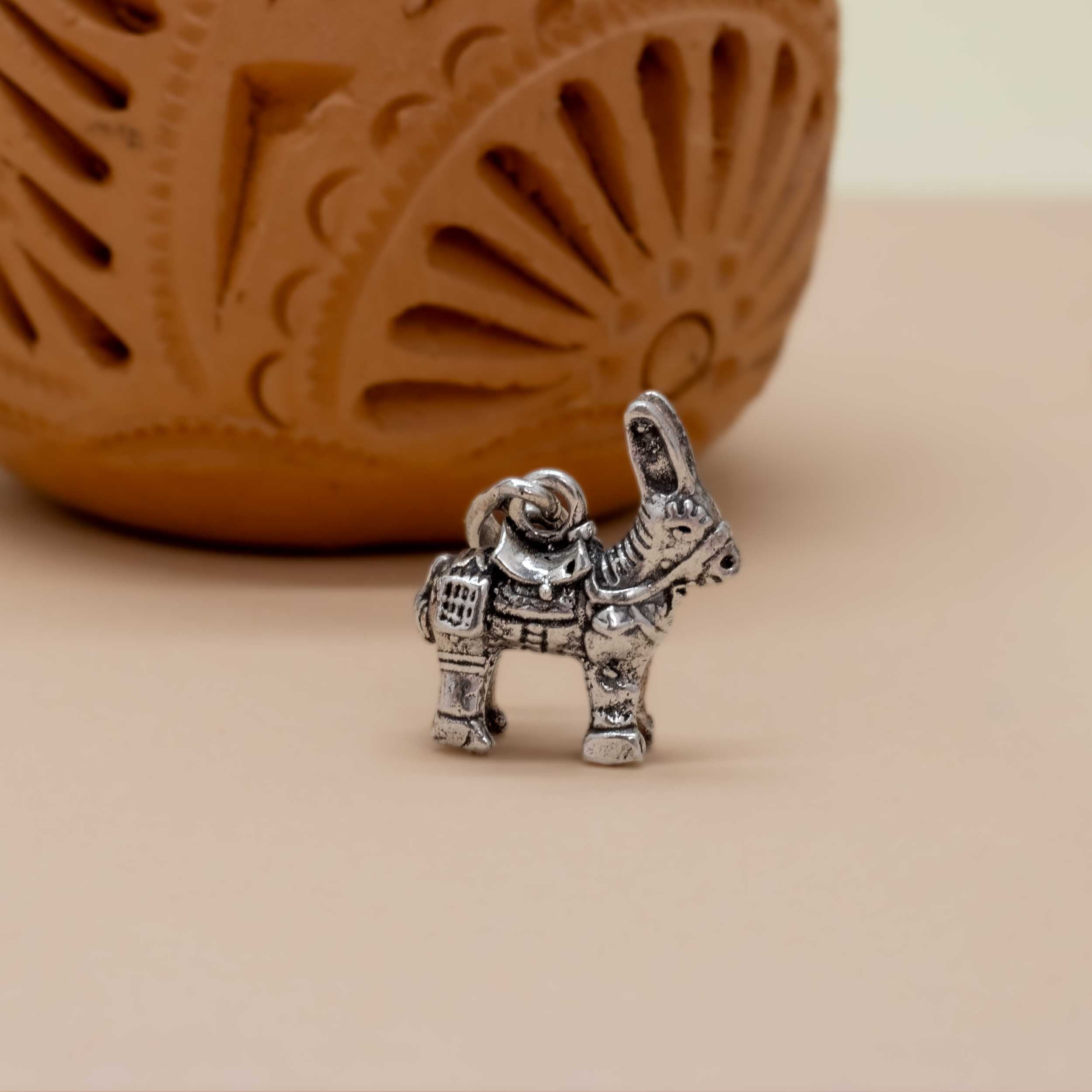 Sterling Silver Burrito Pendant