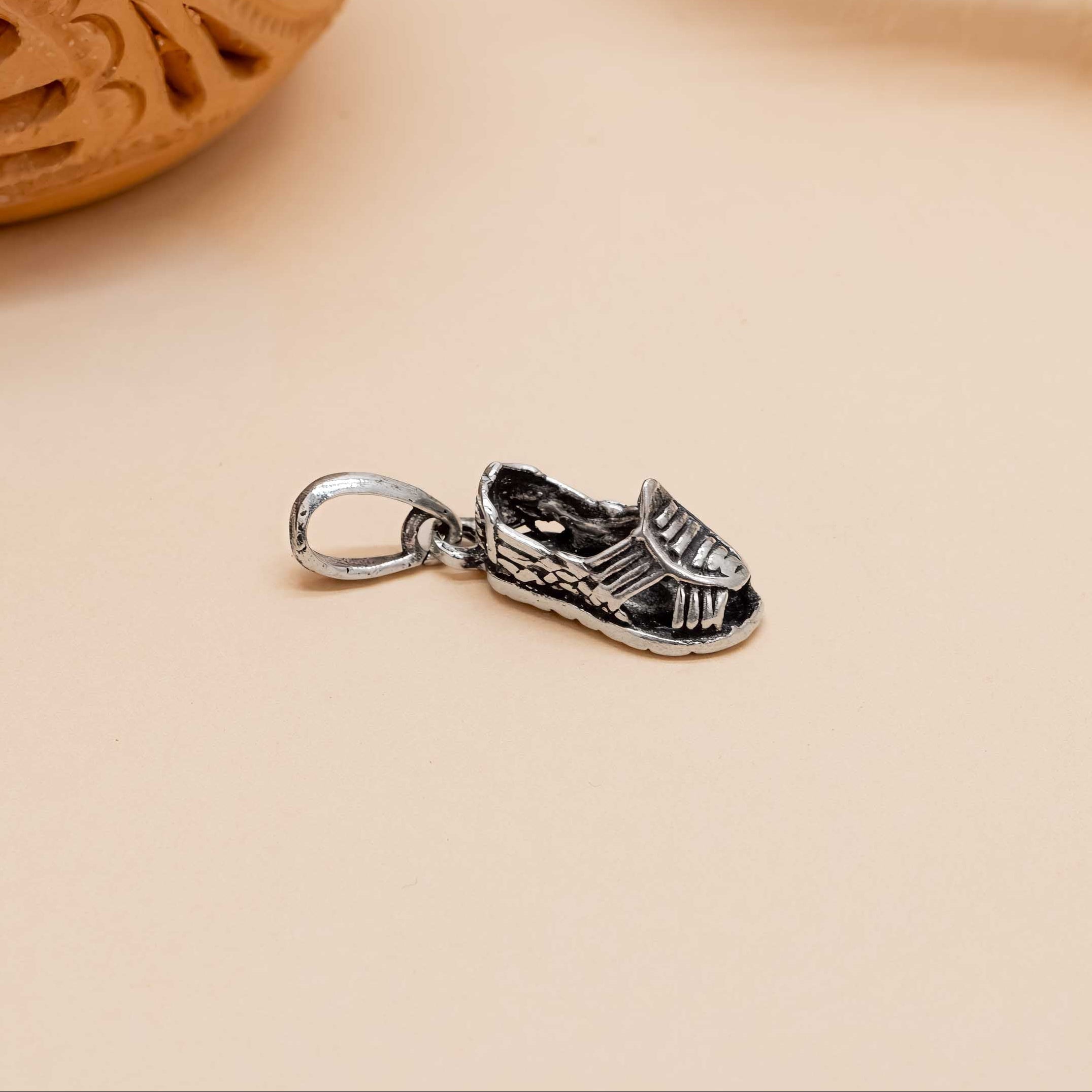 Sterling Silver Huarache Pendant