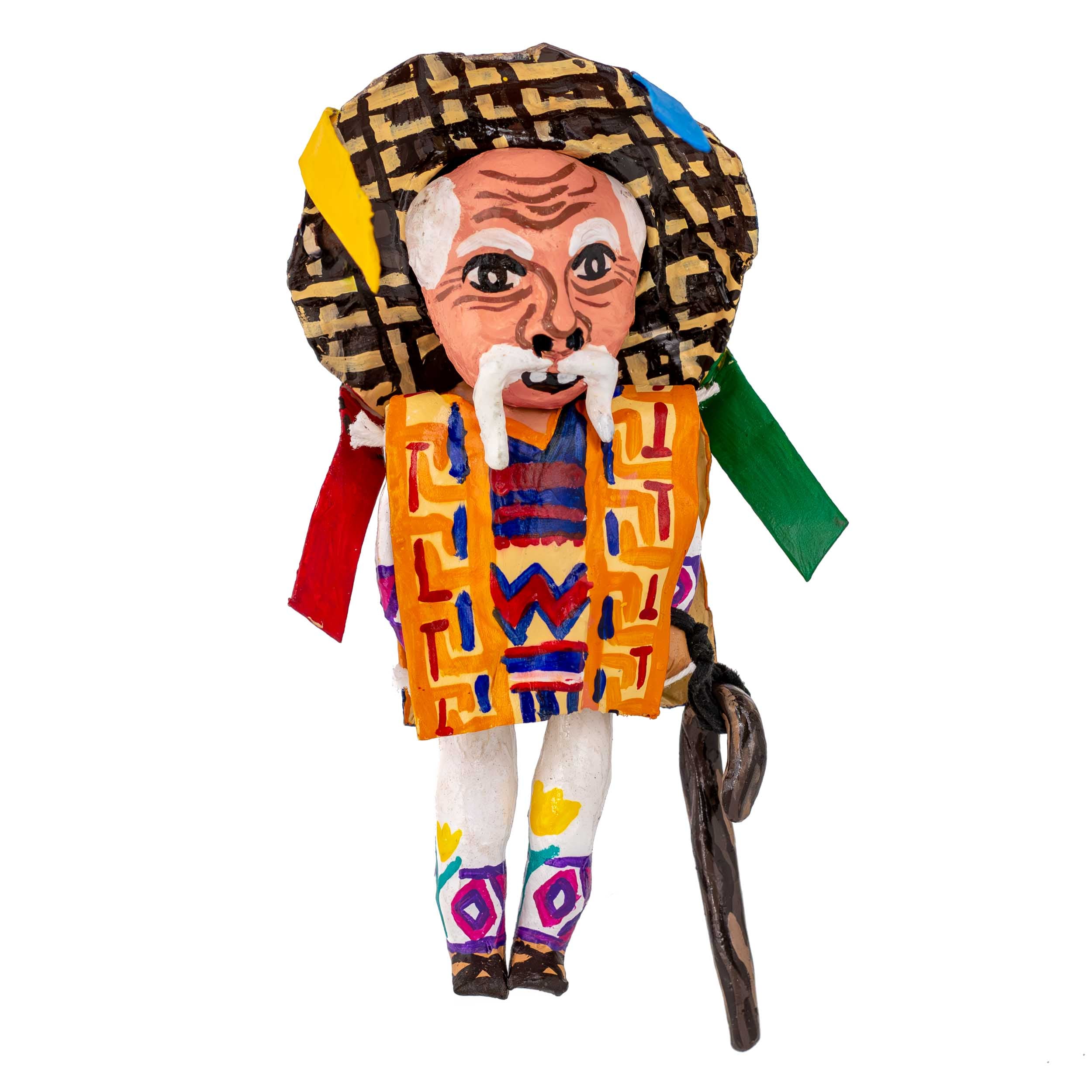 Papier Mache Danza de Los Viejitos Dolls