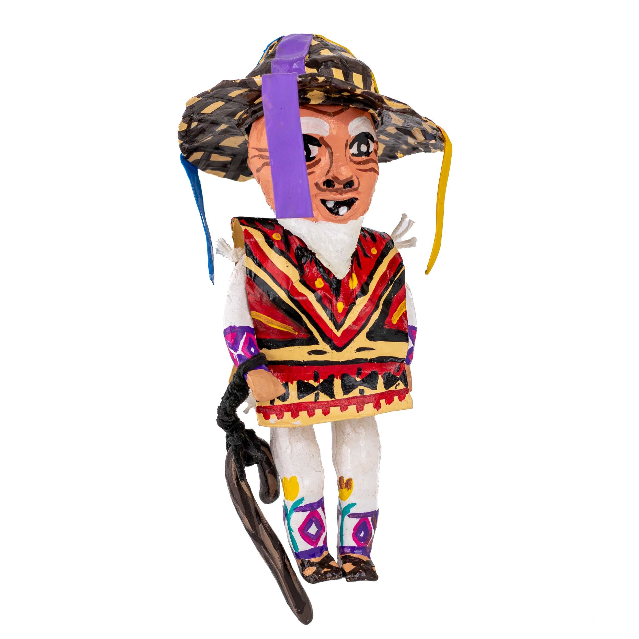 Papier Mache Danza de Los Viejitos Dolls