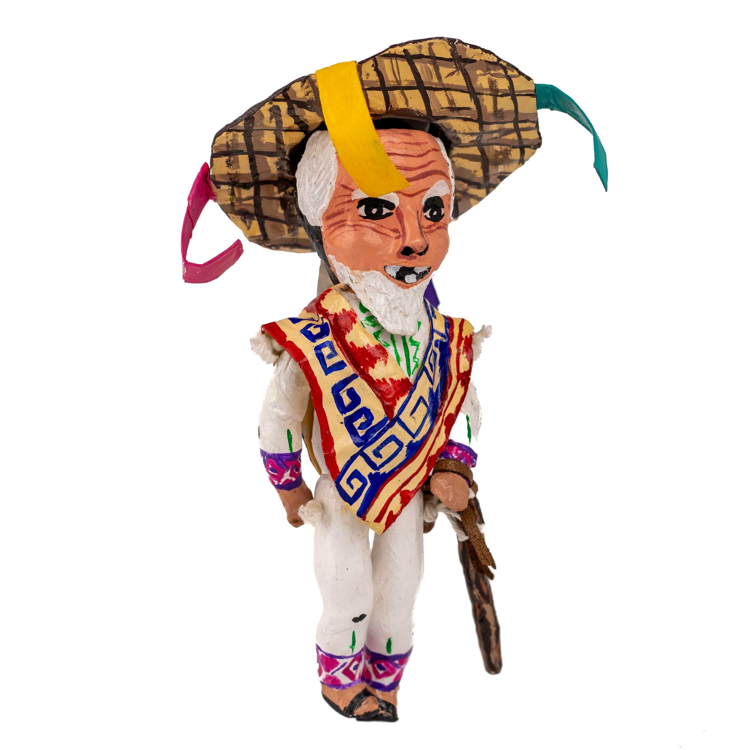 Papier Mache Danza de Los Viejitos Dolls