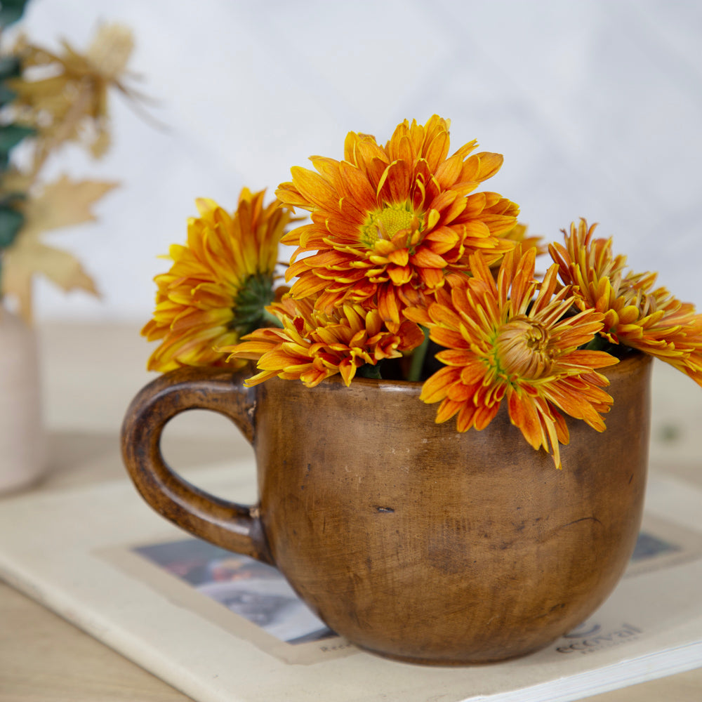 Natural Clay Tierra Decorative Mug