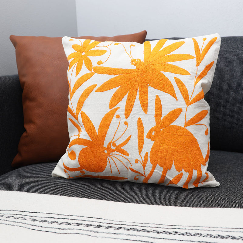 Mexican Pillow Cover, Otomi, Mexican Cushion, Cojines Decorativos, Coussin  Mexicain, Mexican Decor, Mexican Otomi Style, Mexican Craft. 