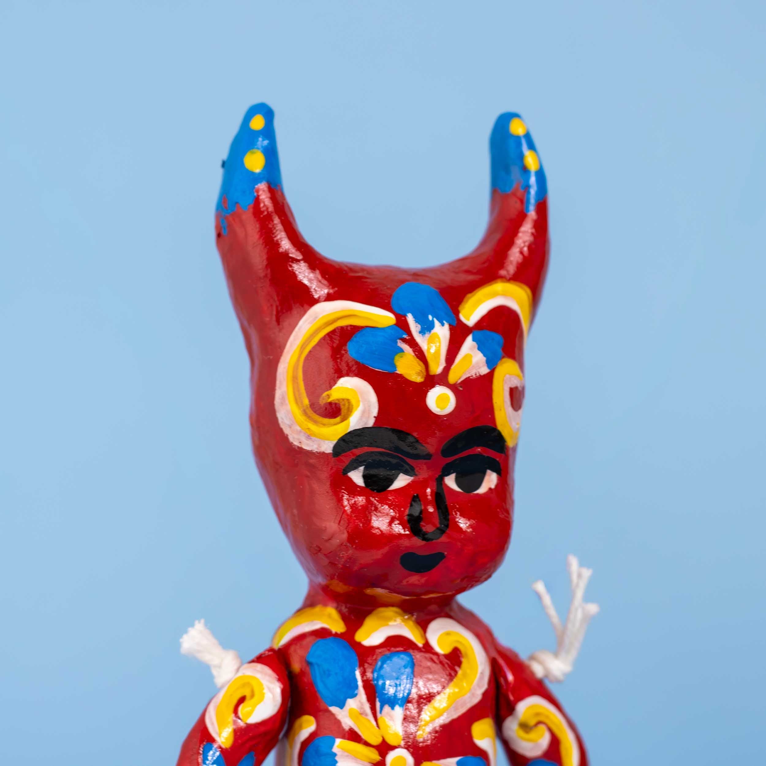 Papier Mache Diablitos Dolls