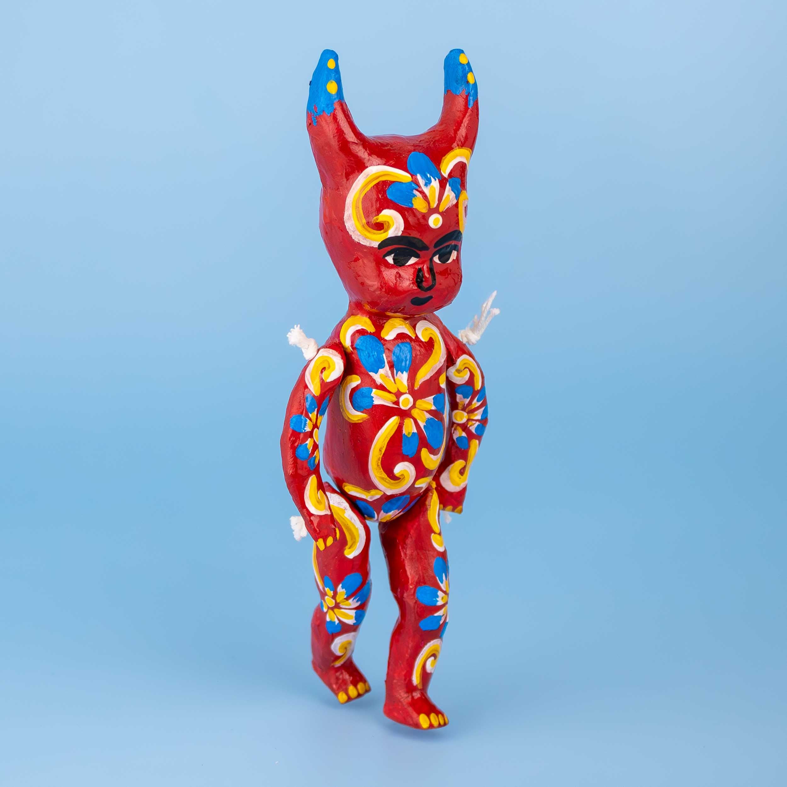 Papier Mache Diablitos Dolls