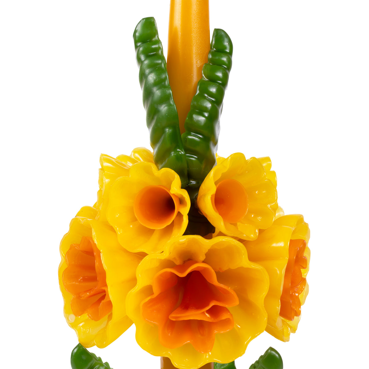 Flores de Teotitlán Tall Carnation Candle