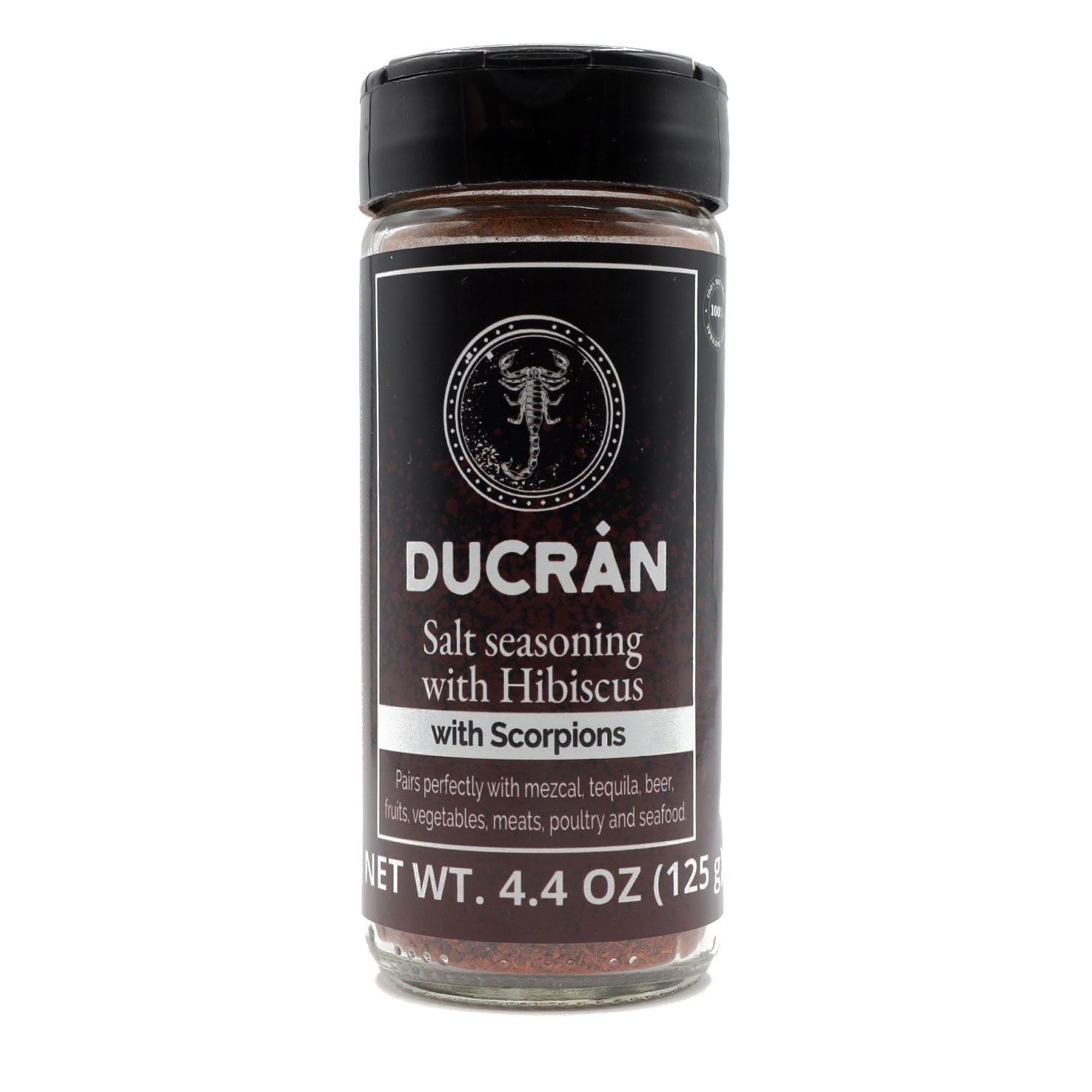 Hibiscus Gourmet Salt Seasoning with Scorpions