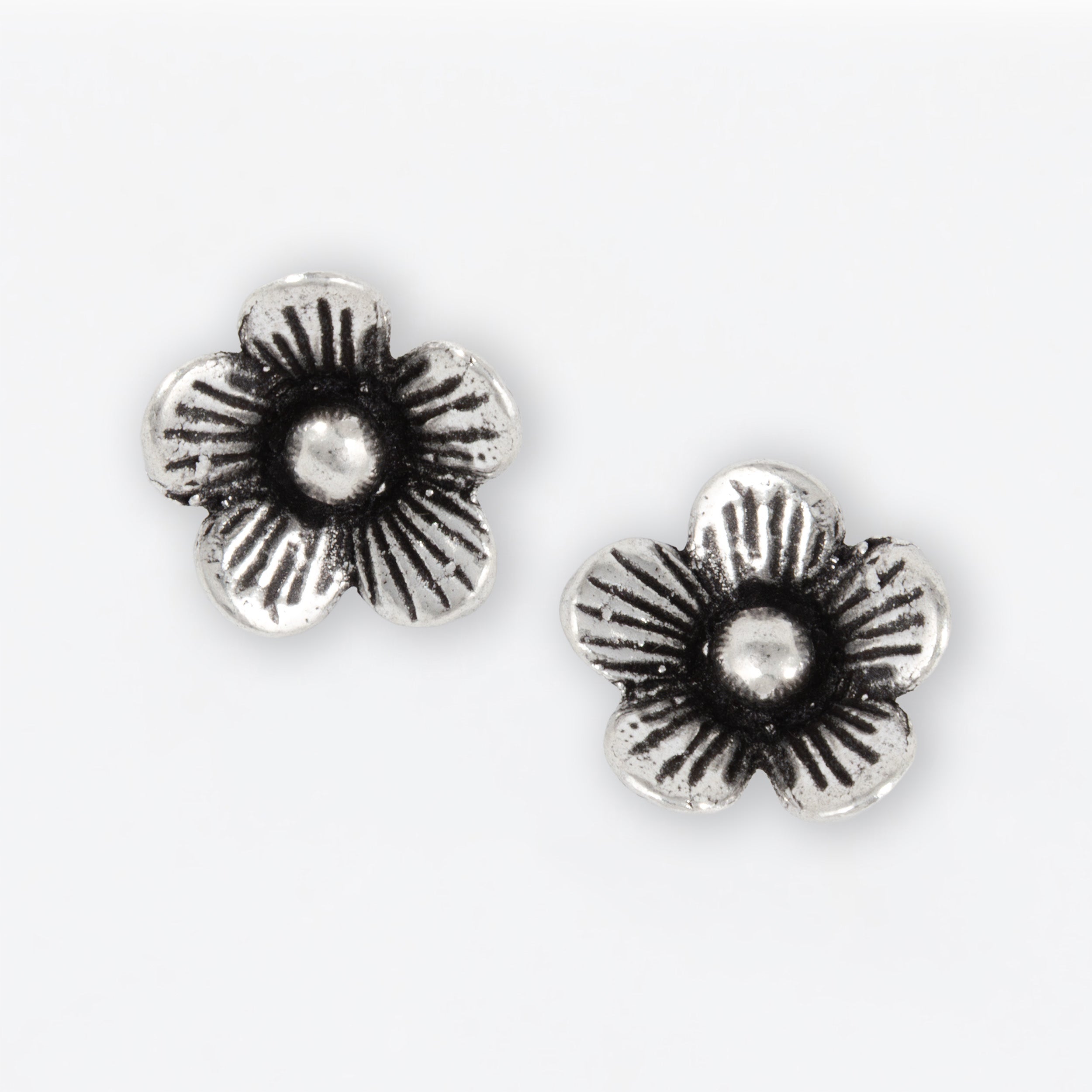 Sterling Silver Florecita Earrings