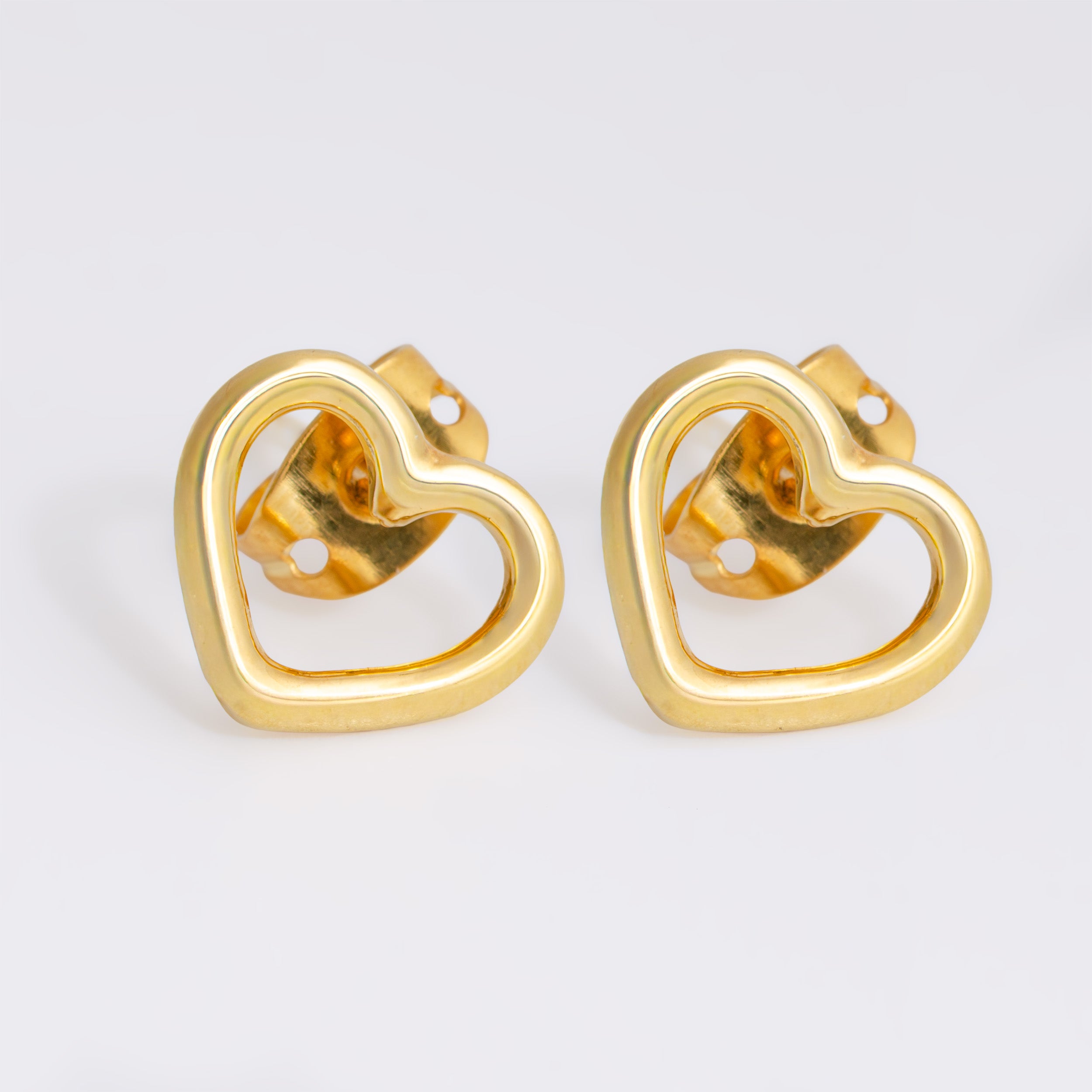 Sterling Silver Corazoncito Earrings