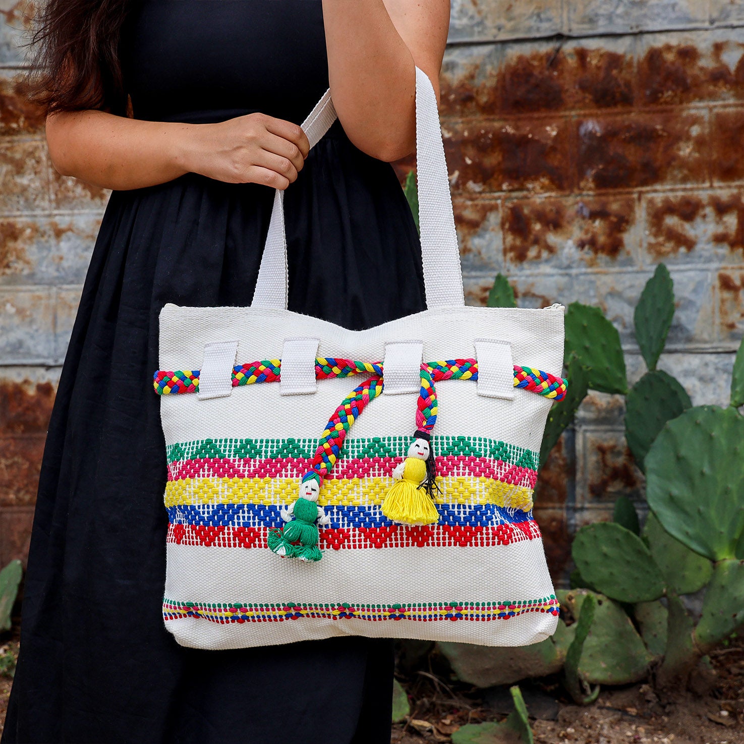 The Everything Handwoven Jalieza Tote Bag