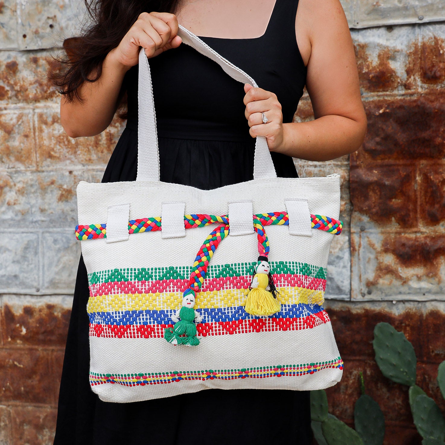 The Everything Handwoven Jalieza Tote Bag