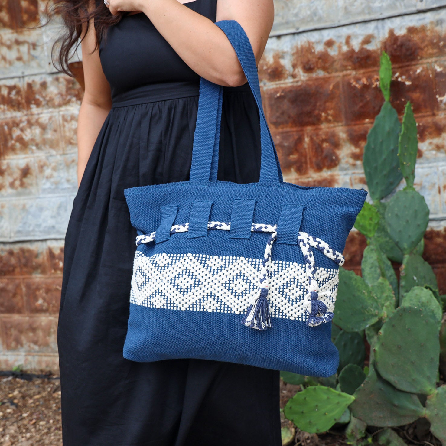 The Everything Handwoven Jalieza Tote Bag