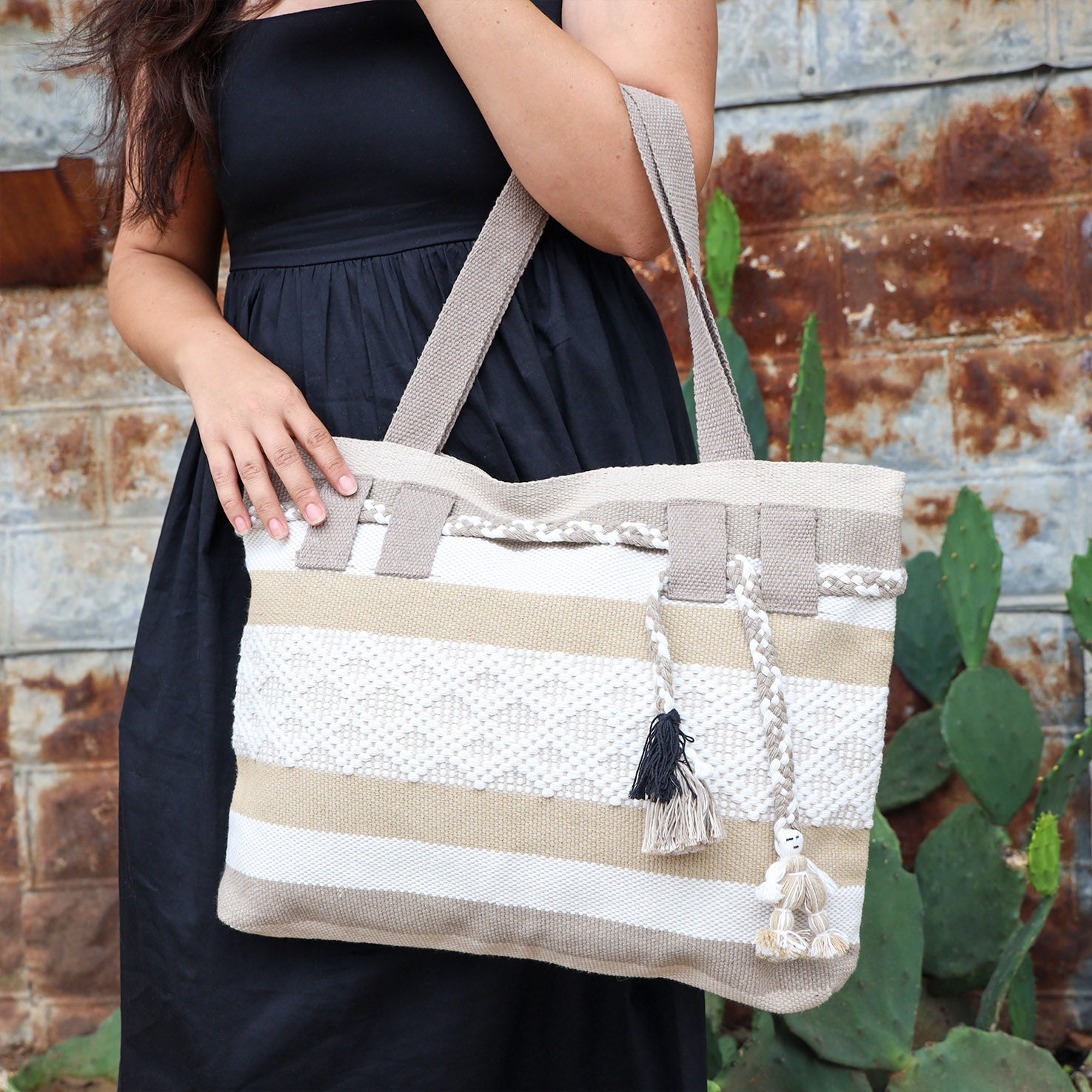 The Everything Handwoven Jalieza Tote Bag