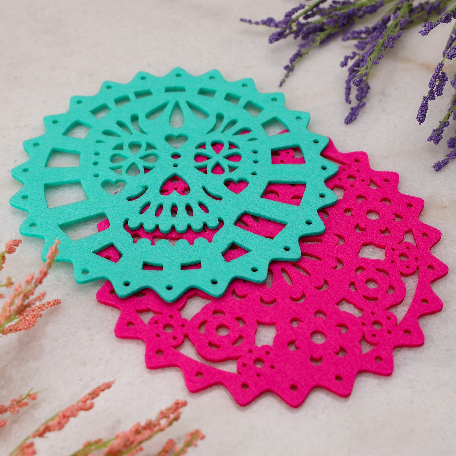 Felt "Papel Picado" Trivet