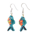Fish Alebrije Dangle Earrings