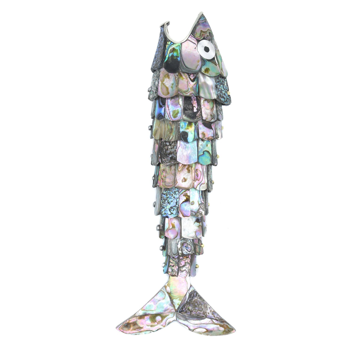 Articulated Abalone Shell Fish Bottle Opener