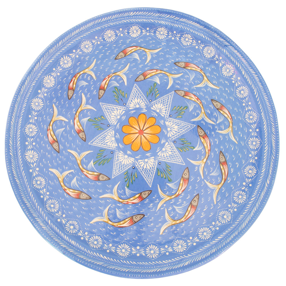 Peces de Capula Mandala Serving Platter