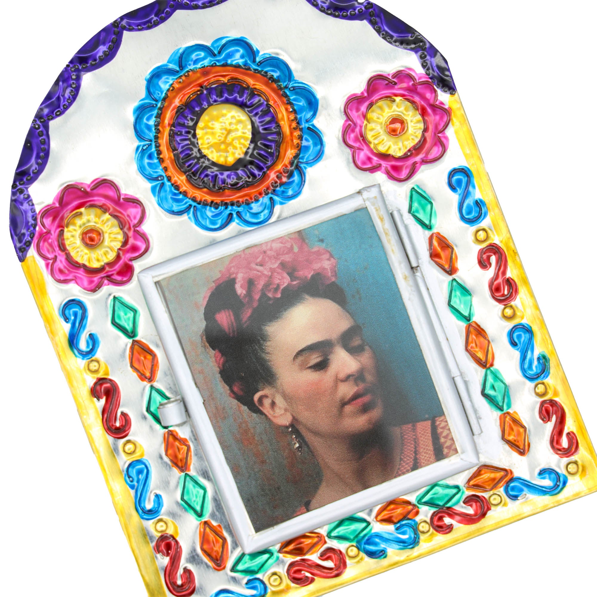 Small Frida Nicho or Tin Shadow Box