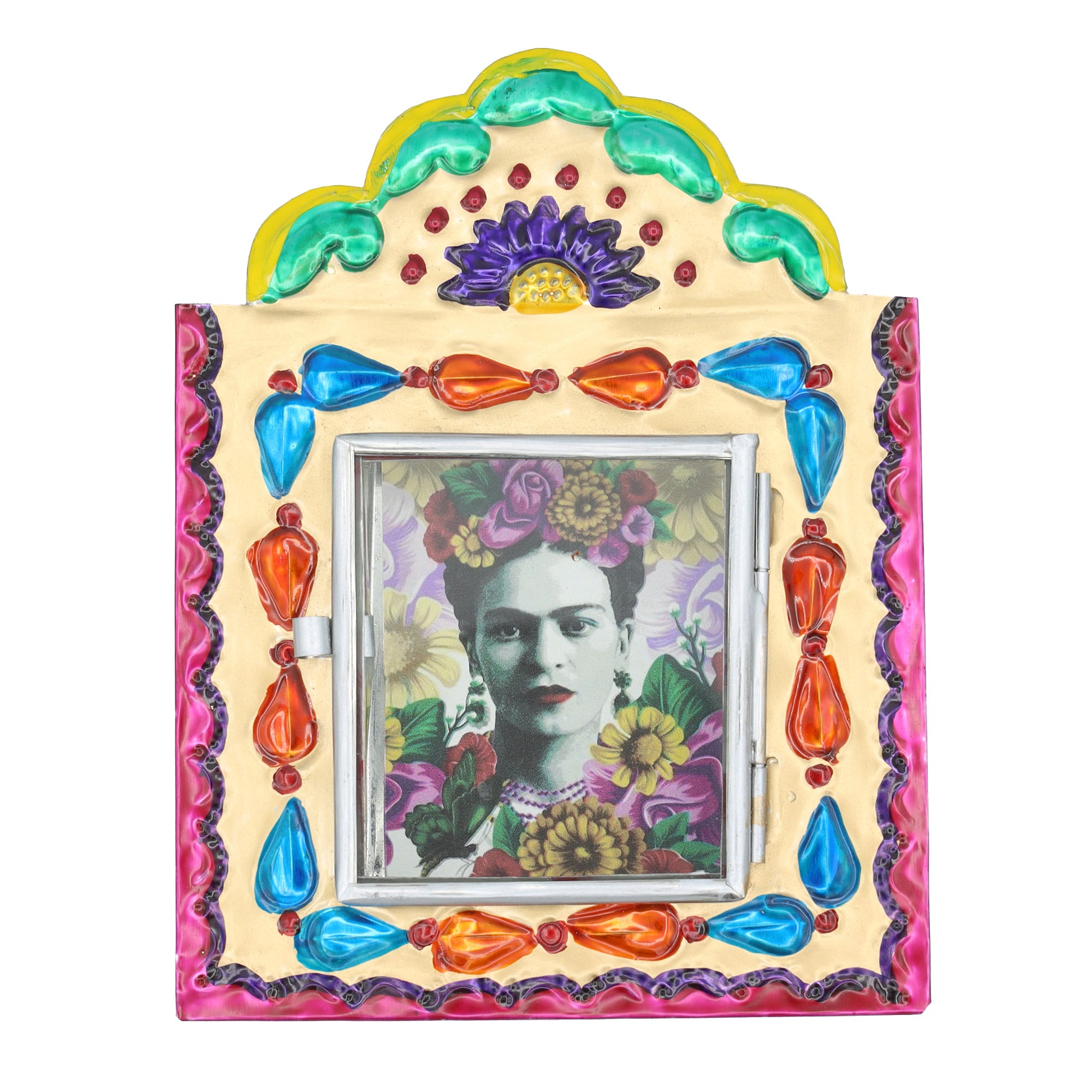 Small Frida Nicho or Tin Shadow Box