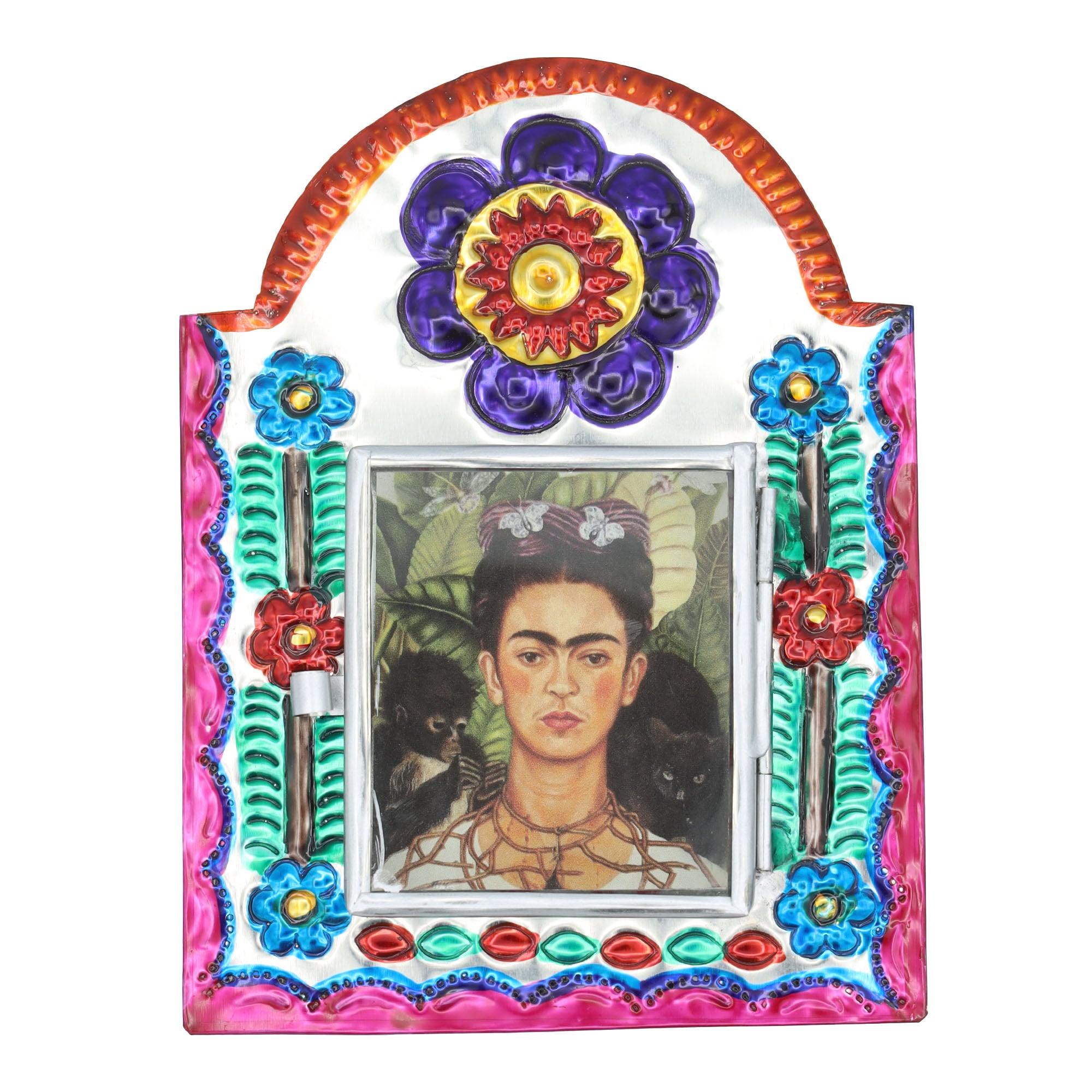 Small Frida Nicho or Tin Shadow Box