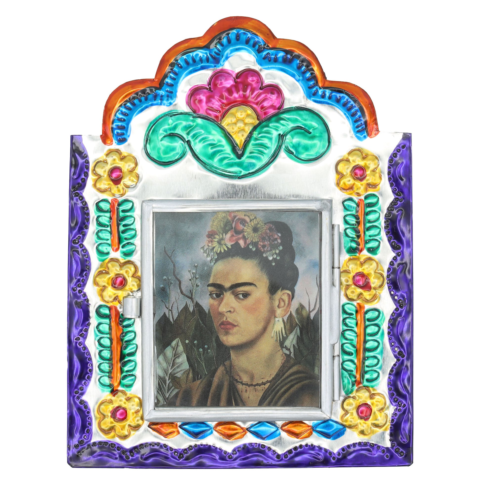 Small Frida Nicho or Tin Shadow Box