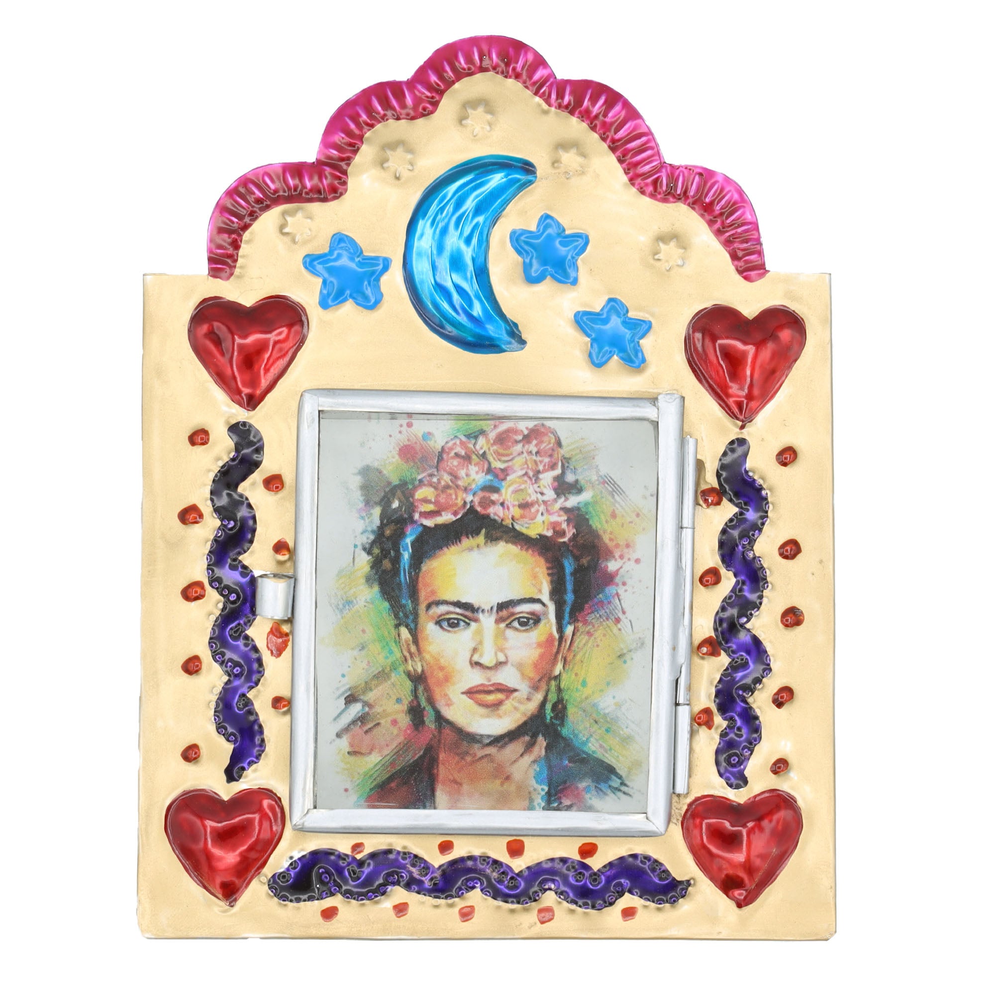 Small Frida Nicho or Tin Shadow Box