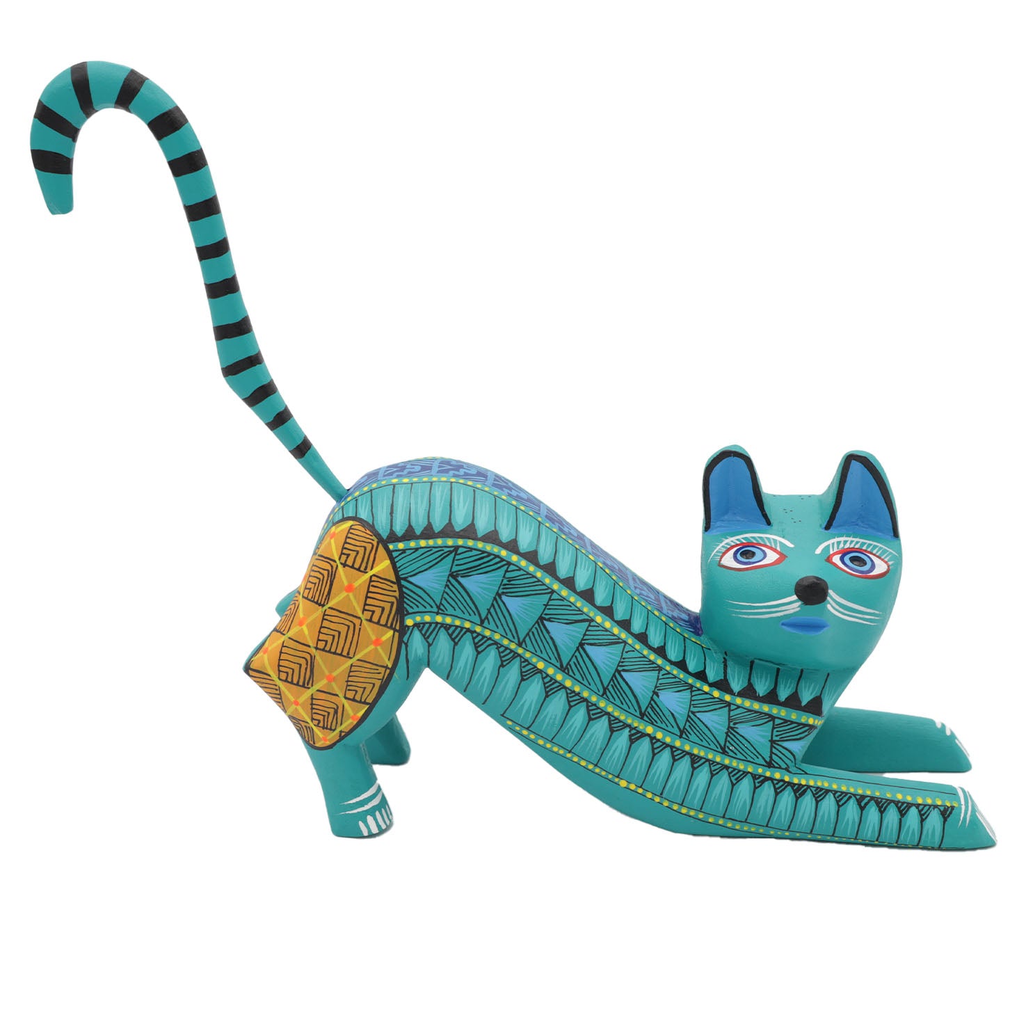 X-Large Cat Alebrije with Frets