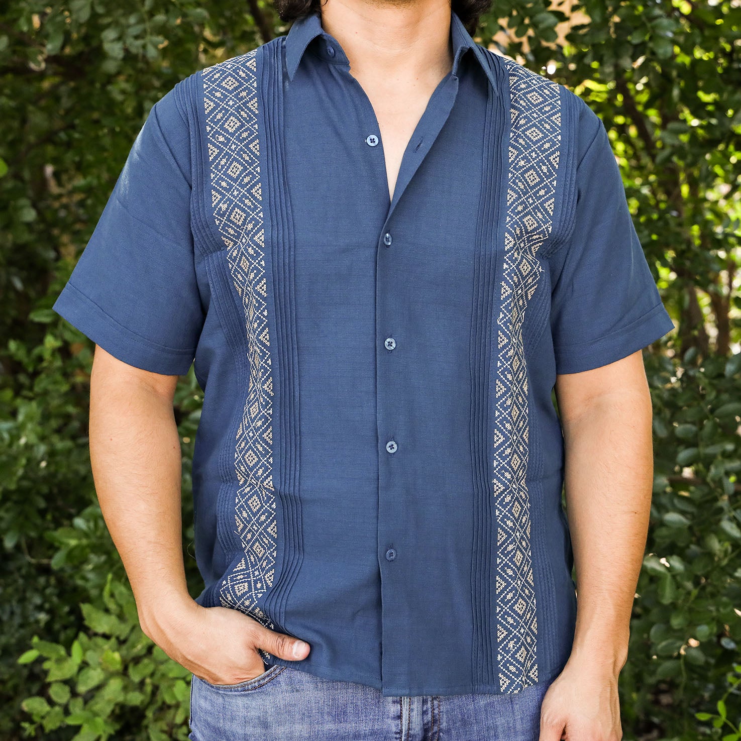 Progreso Embroidered Guayabera