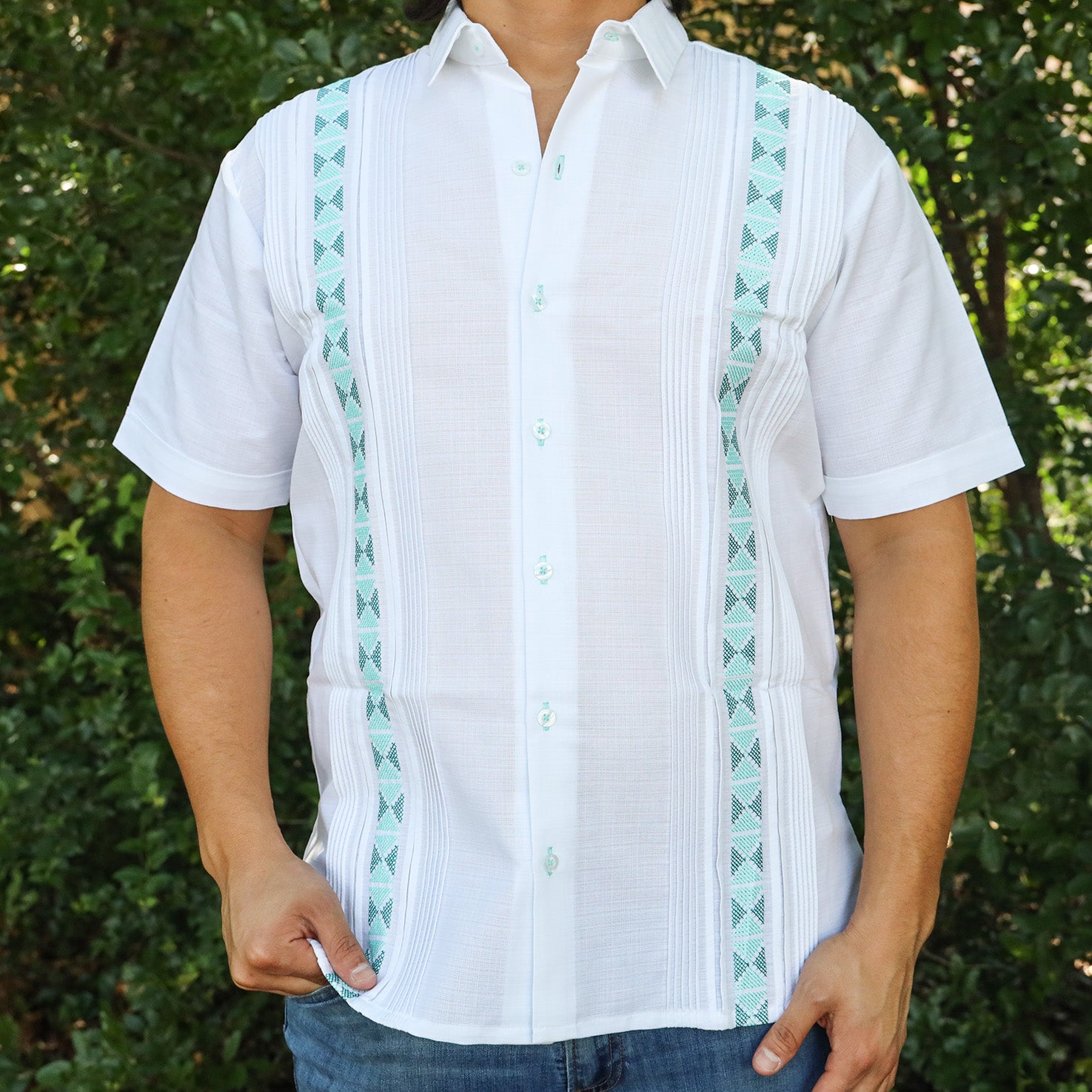 Fresco Embroidered Guayabera