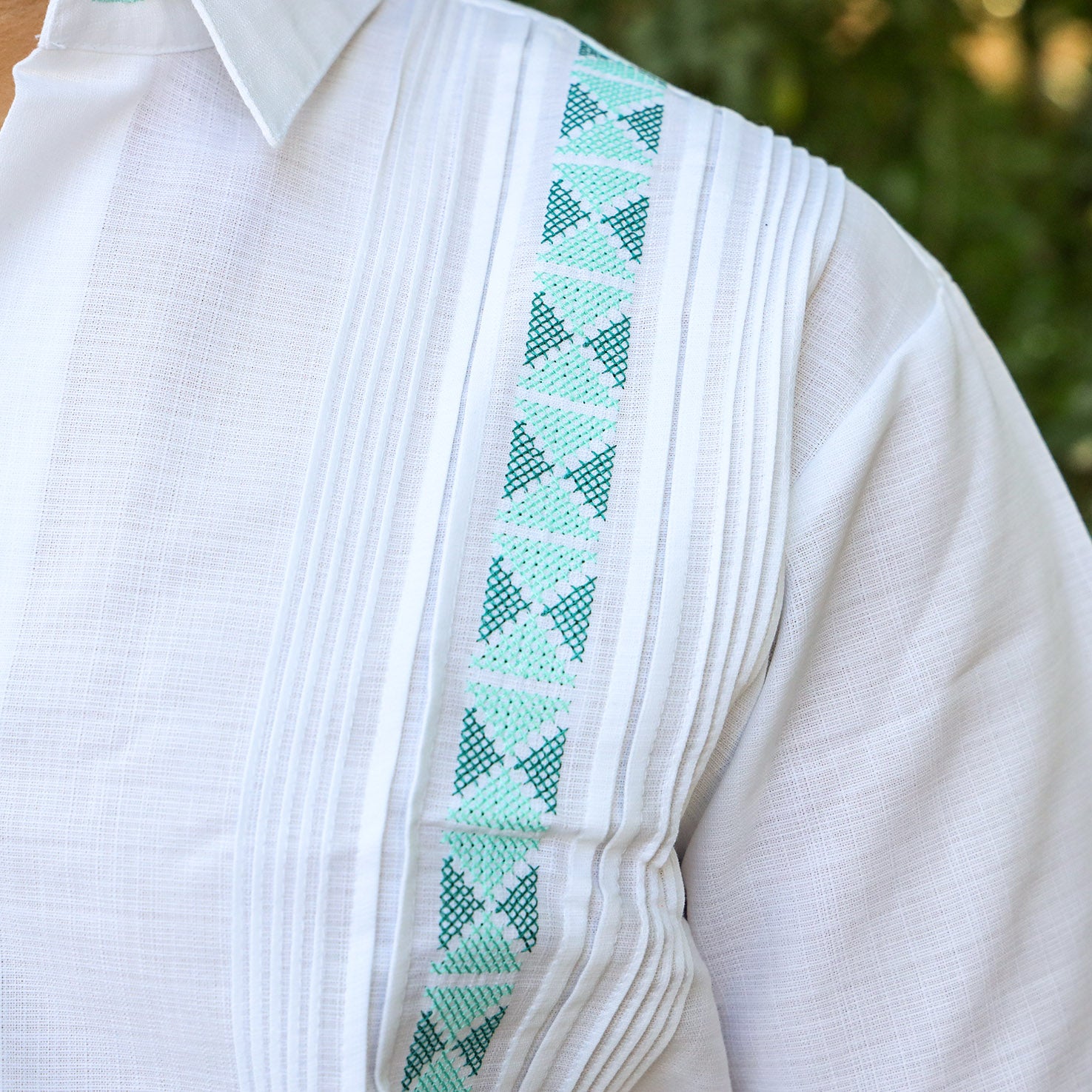 Fresco Embroidered Guayabera