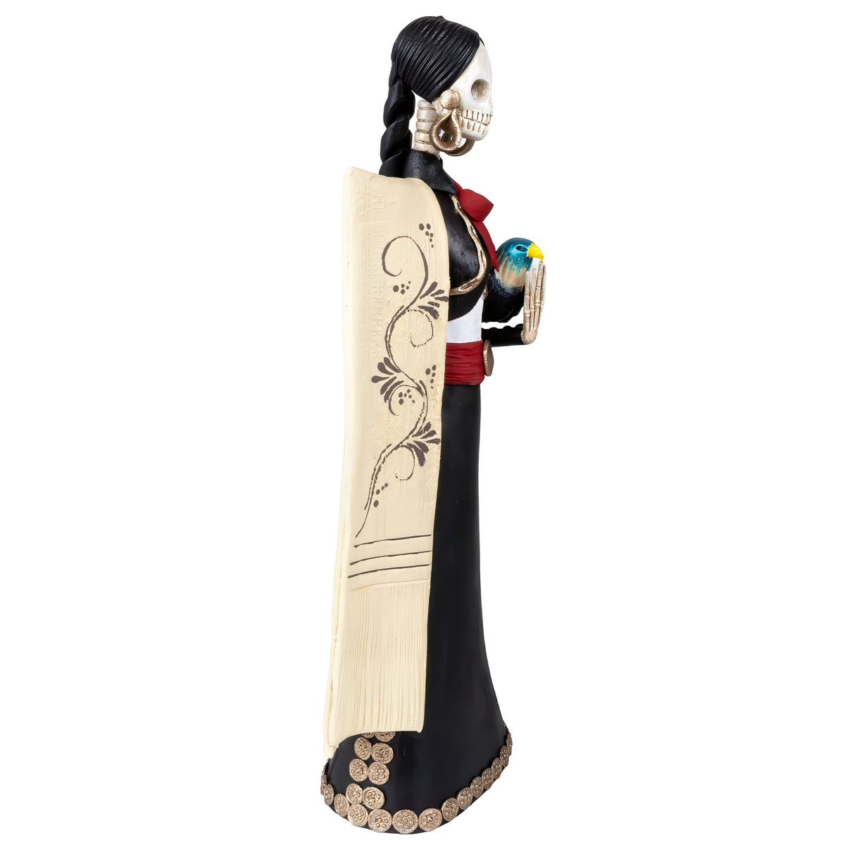Gallera Catrina Skeleton Sculpture