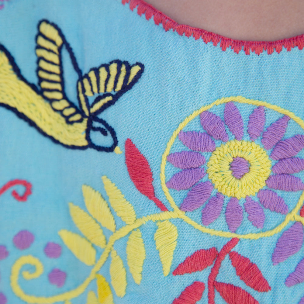 Girls Embroidered Blouse
