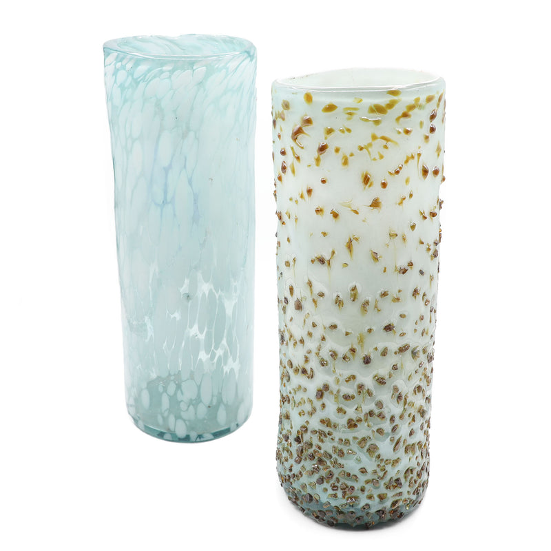 Tonalá Blown Glass Decorative Vase