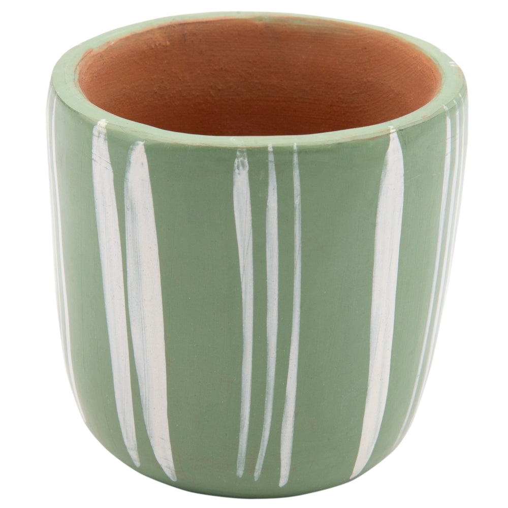 Huancito Hand-Painted Clay Tea Cup