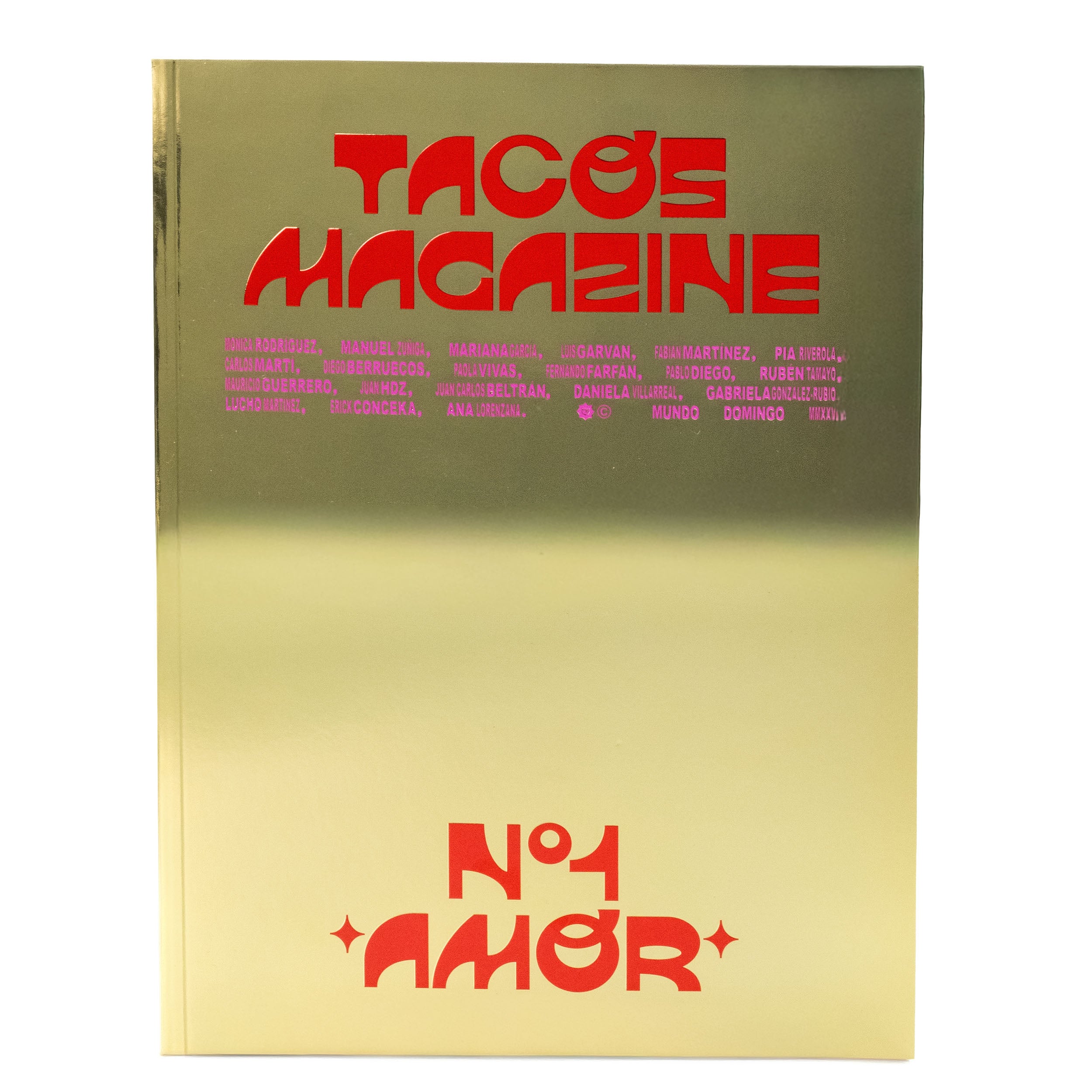 Taco Magazine No 1 Amor Photo Book