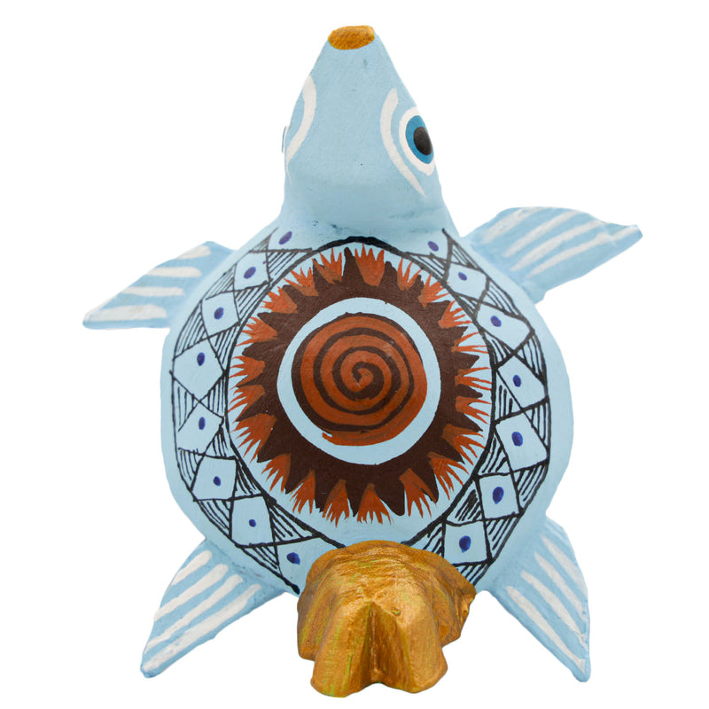 Mini Turtles Alebrije Handcarve Wood Decoration Figure